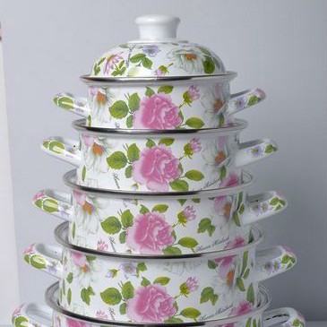 casserole sets with plastic knob